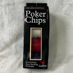 Cardinal Premier Edition Poker 100 Poker chips #275